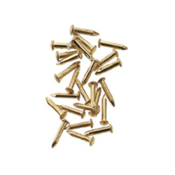 Brass Pin Nails 100Pc/Pk