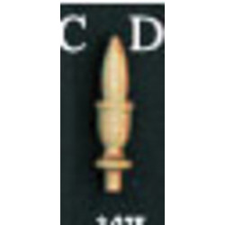 Finial 3/4  4 Pcs