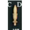 Finial 3/4  4 Pcs