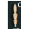 Finial 7/8 4 Pcs