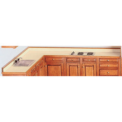 COUNTER TOP & TRIM, WHITE, KIT