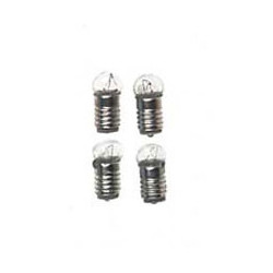 Round Bulb 12V 4Pc