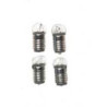 Round Bulb 12V 4Pc