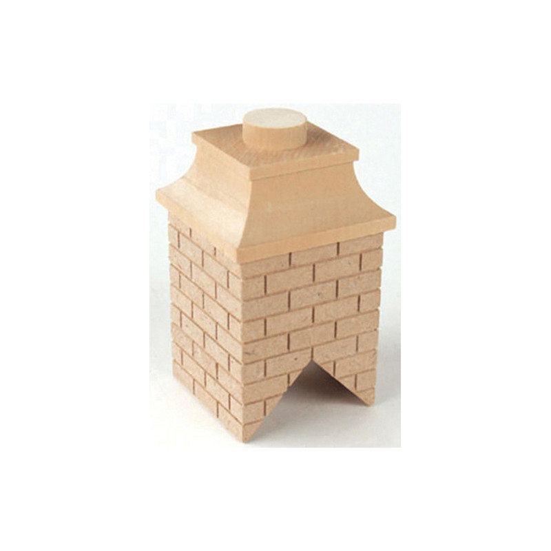 WOOD BRICK CHIMNEY
