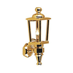 Brass Carriage Lamp