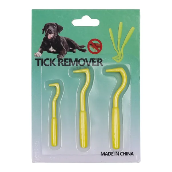 3pcs/set Pet Tick Removal Tool Kit Plastic Flea Scratching Hook Remove Tweezers Clip Pet Treatment Cramp Puppy Grooming Supplies - Image 13